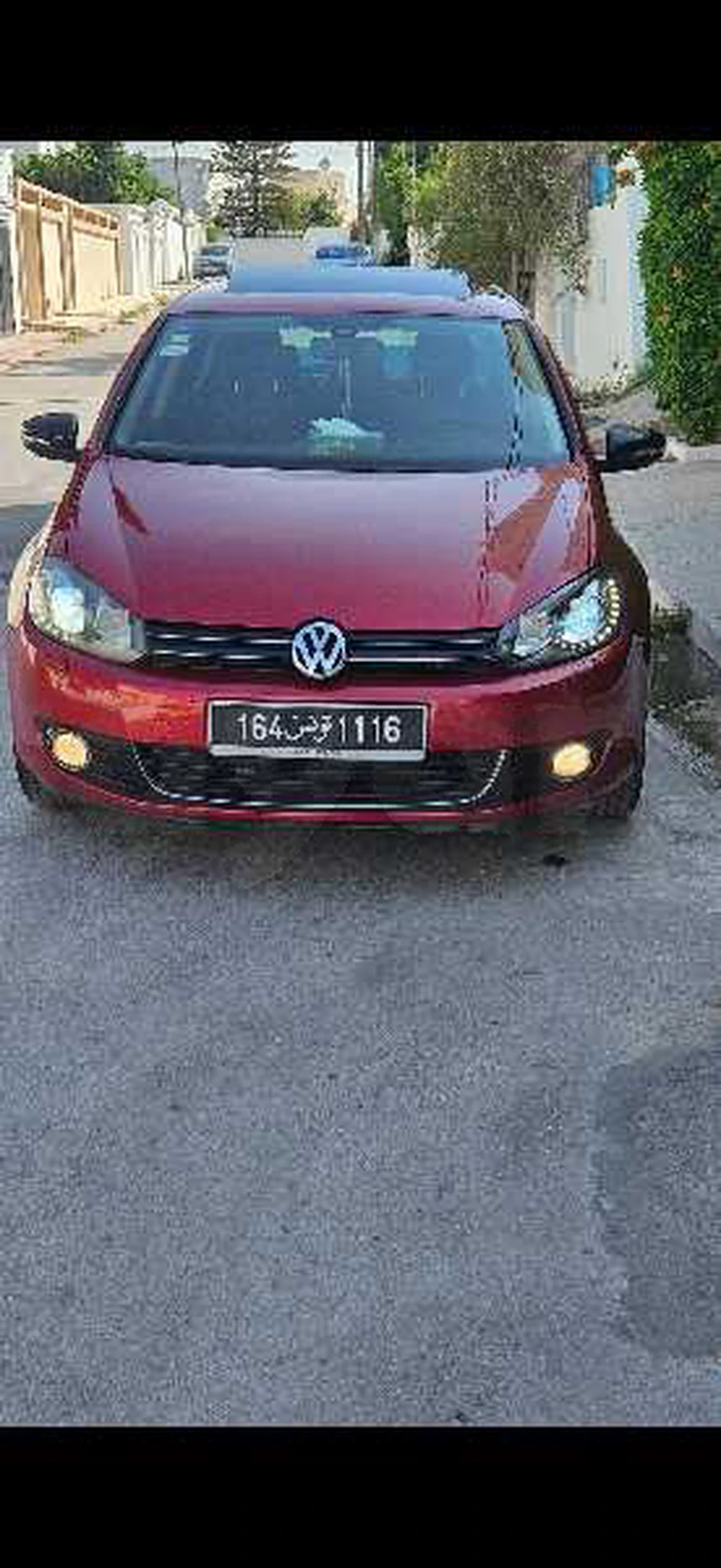 Carte voiture Volkswagen Golf