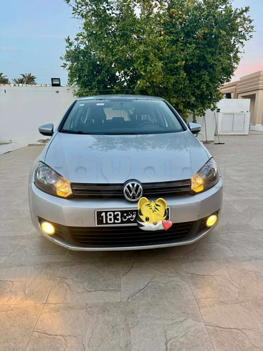 Carte voiture Volkswagen Golf