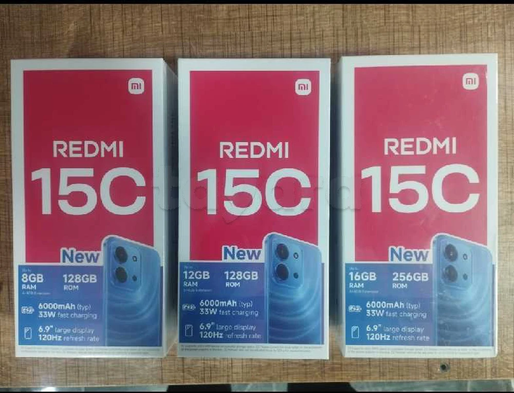 Redmi 15c Cacheté paquet fermé #Validé✔️
➖4/128=490 0 dt
➖6/128=520 dt
➖8/256=590 dt
Couleur : Noir/Orangé /Vert/Bleu
Vente en ligne ☎️:53137076 dispo Tunis centre ville/Ariana
🚛Livraison sur tout la Tunisie 🚚🇹🇳🔴Echange : Non 🔴