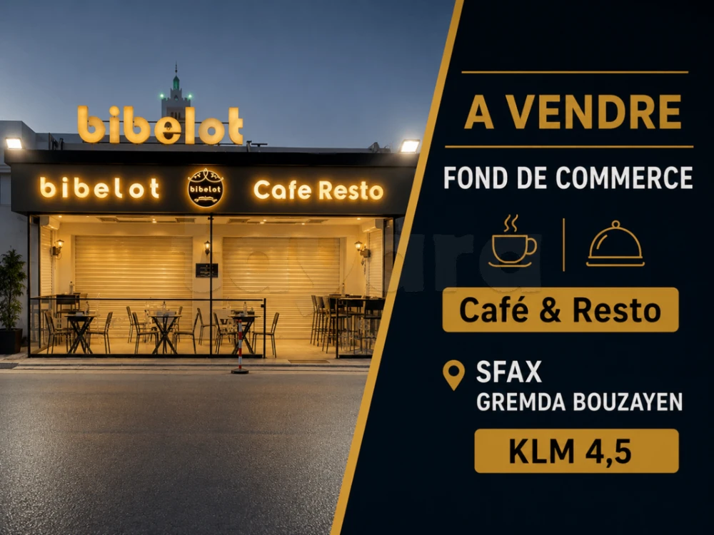 Avendre fonds de commerce , salon de the