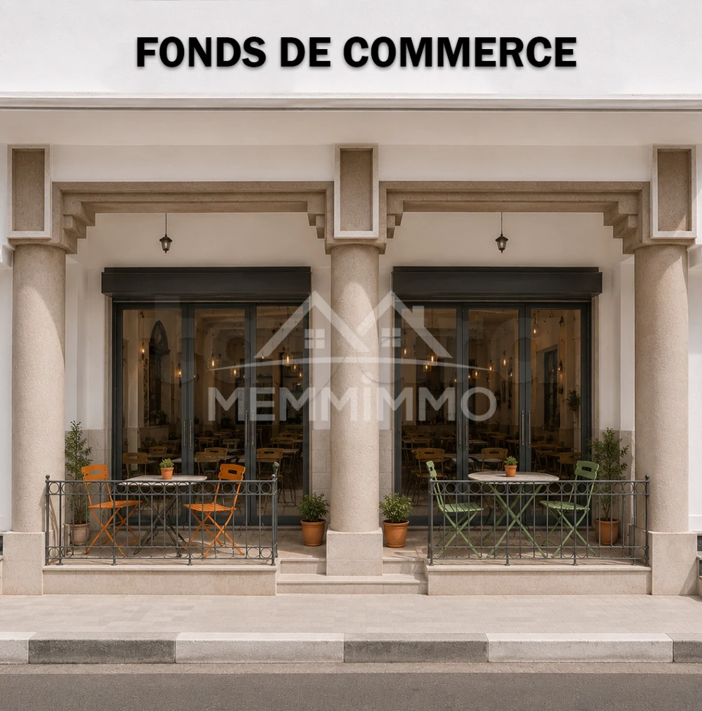 🏠𝐀 𝐕𝐄𝐍𝐃𝐑𝐄 Fonds de commerce d'un restaurant - Hiboun - Mahdia.🏠
