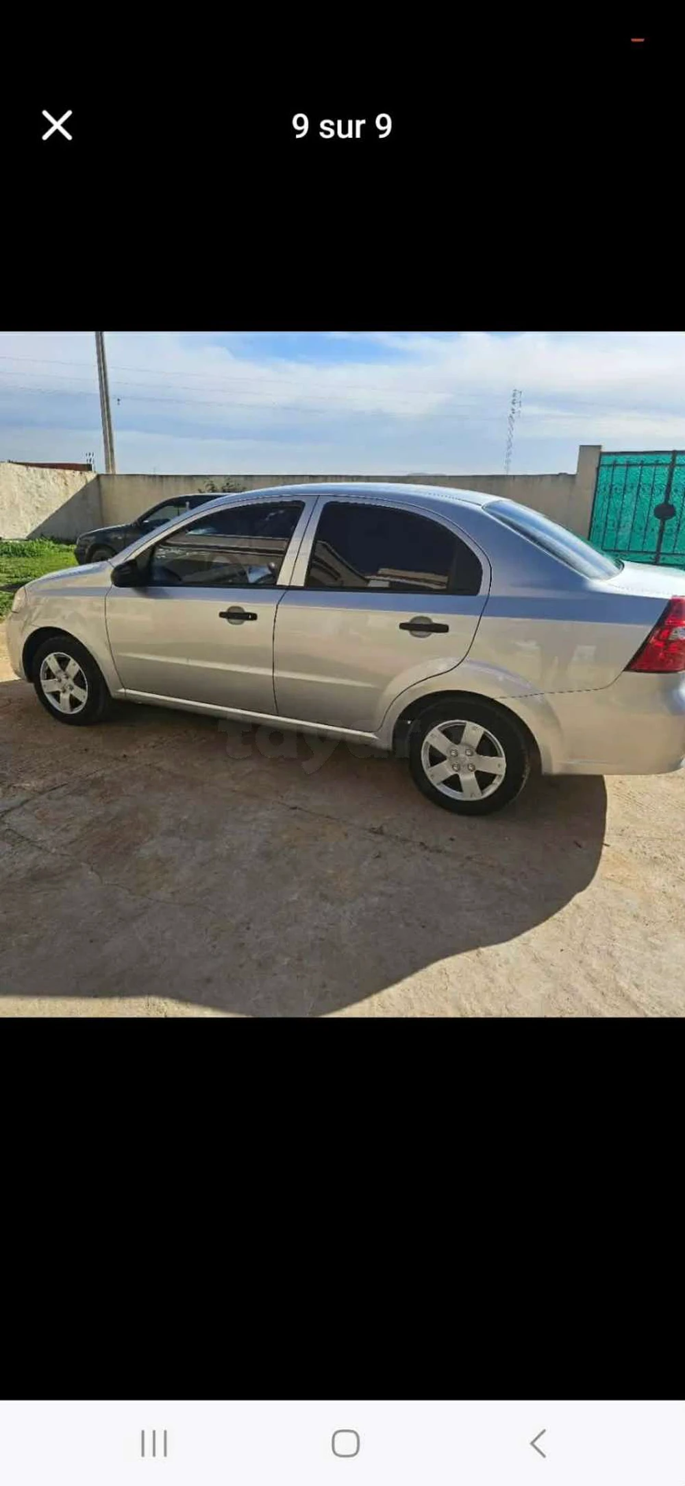 Carte voiture Chevrolet Aveo