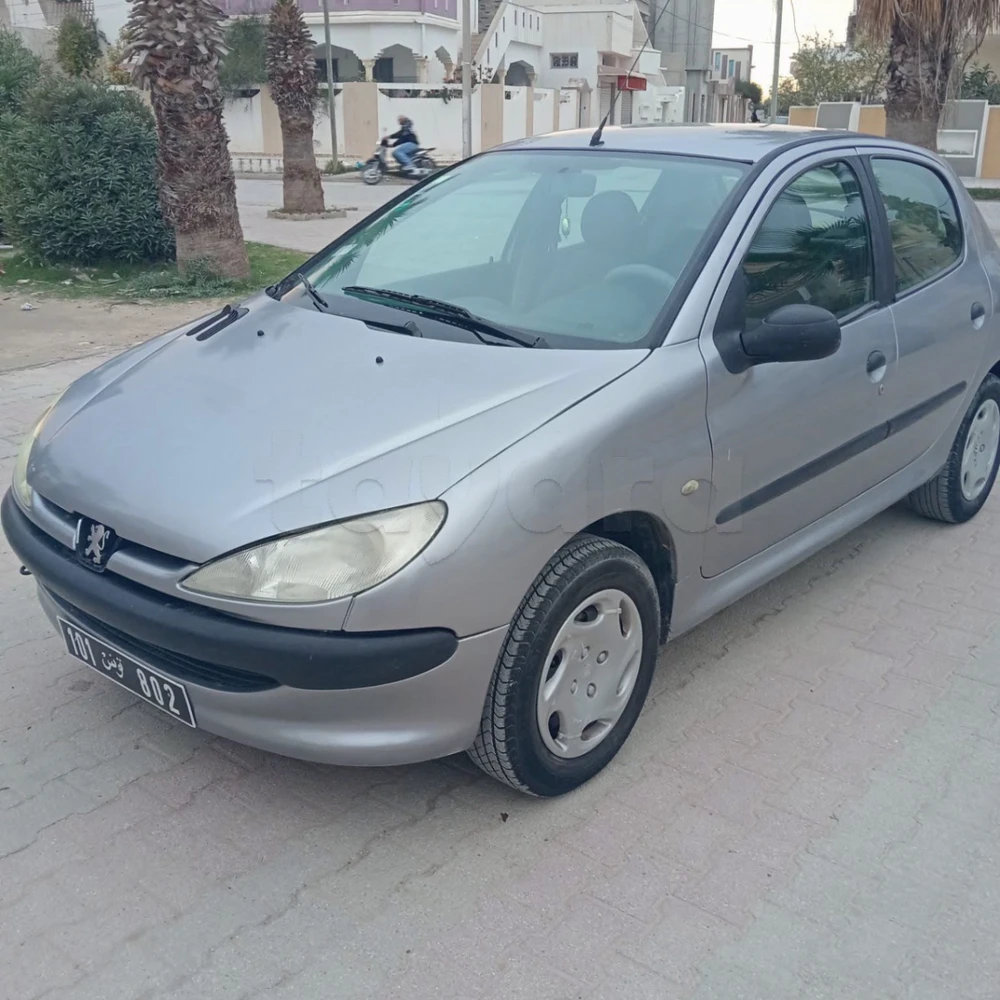 Carte voiture Peugeot 206