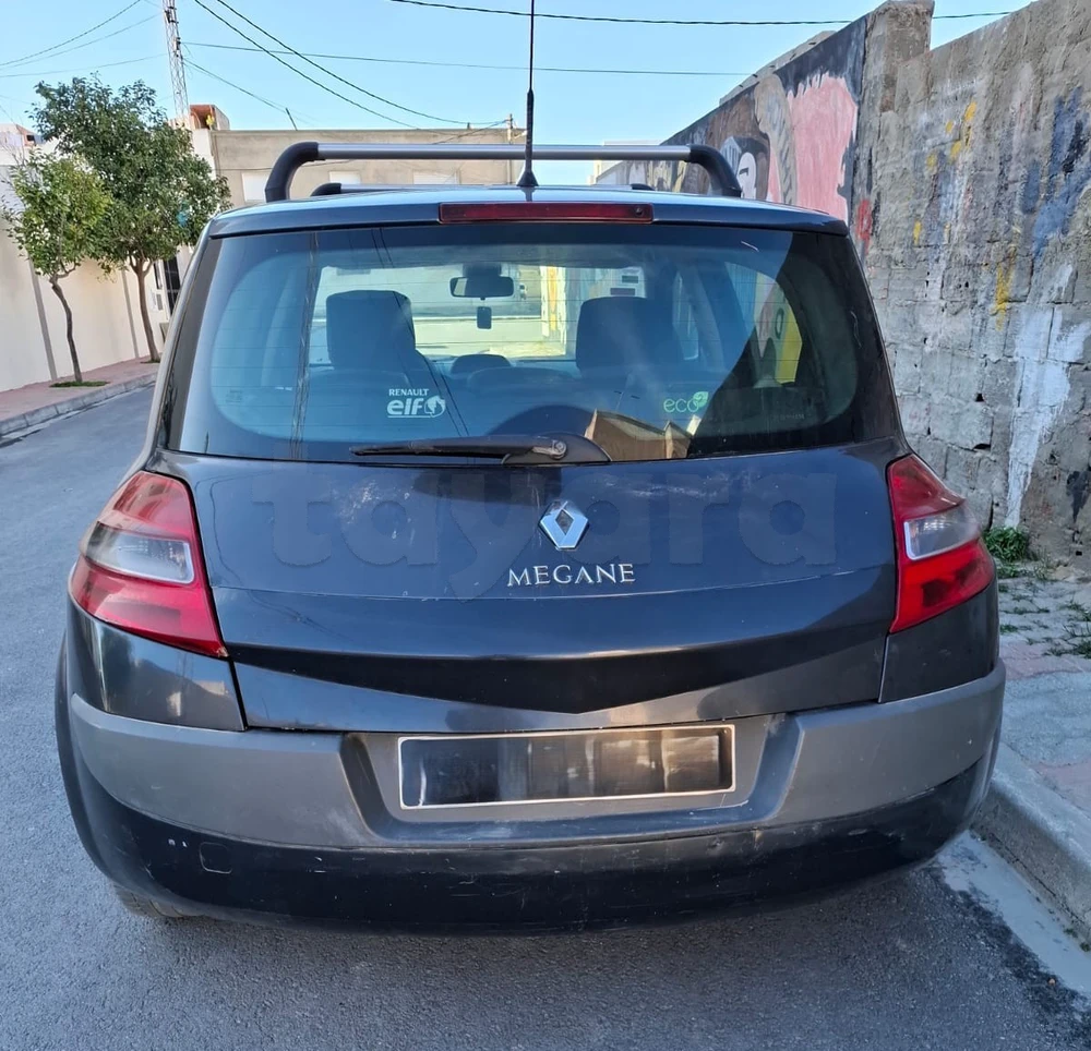 Carte voiture Renault Megane