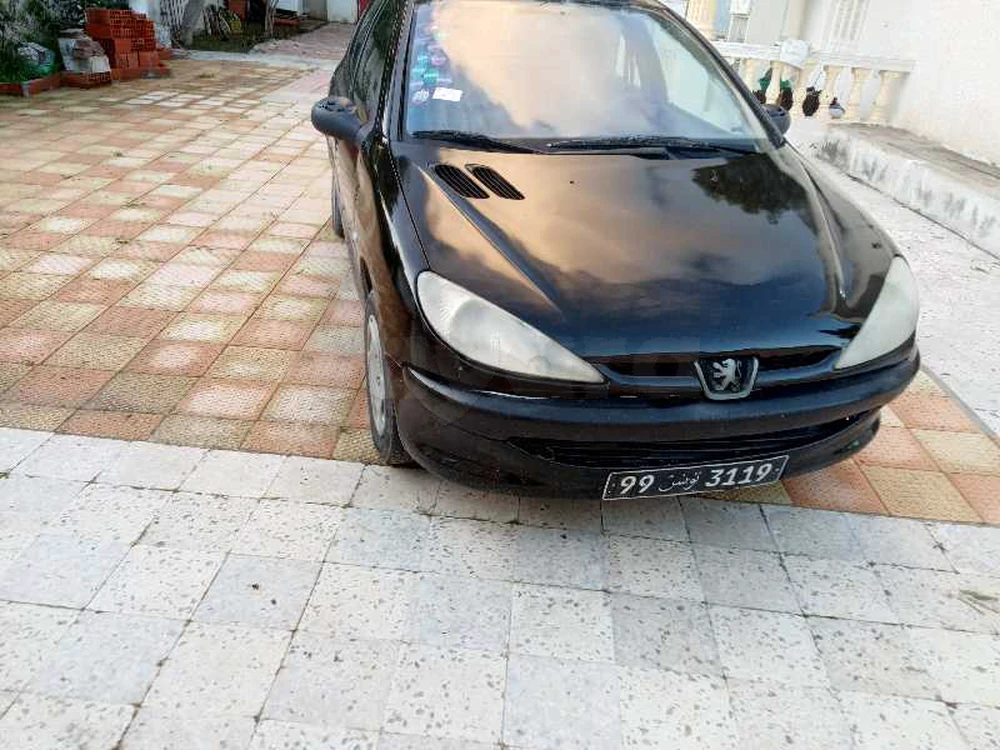 Carte voiture Peugeot 206