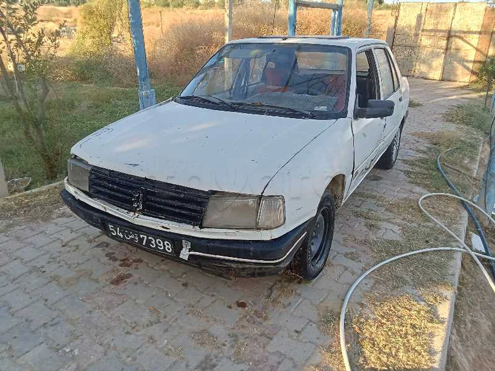 Carte voiture Peugeot 309