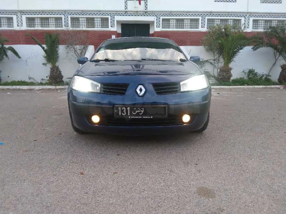 Carte voiture Renault Megane