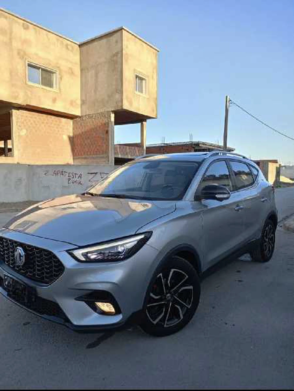 Carte voiture MG EZS