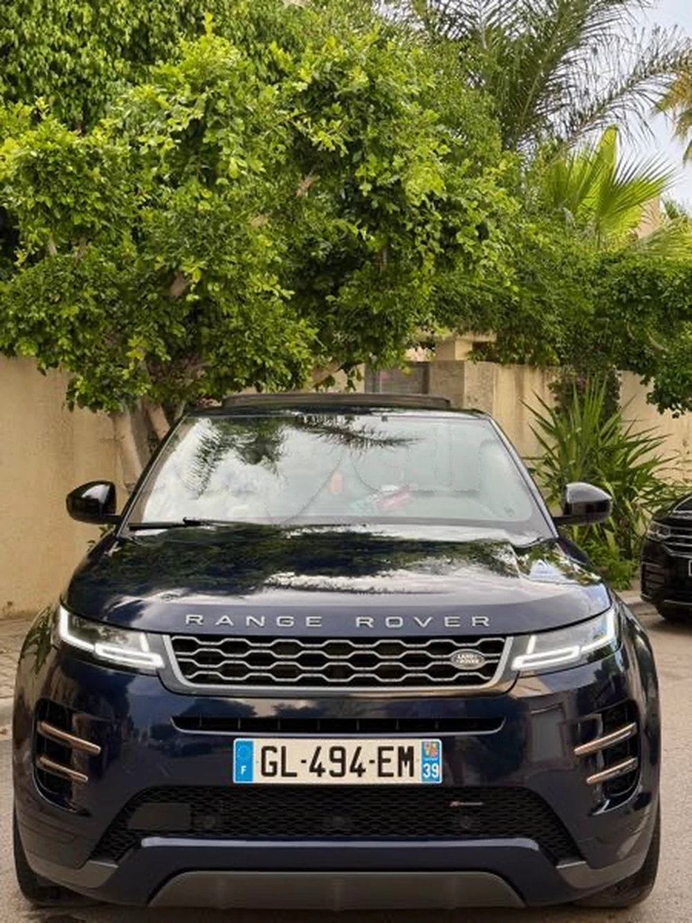 Carte voiture Land Rover Range Rover Evoque
