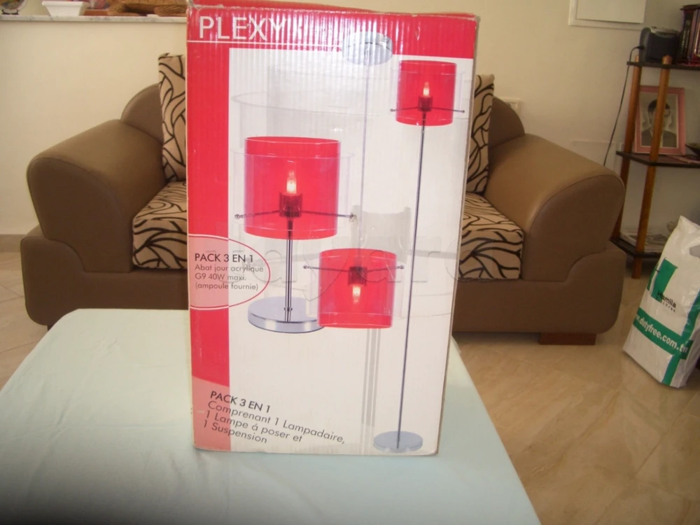 Pack 3 en 1 - Luminaire PLEXY - NEUF
