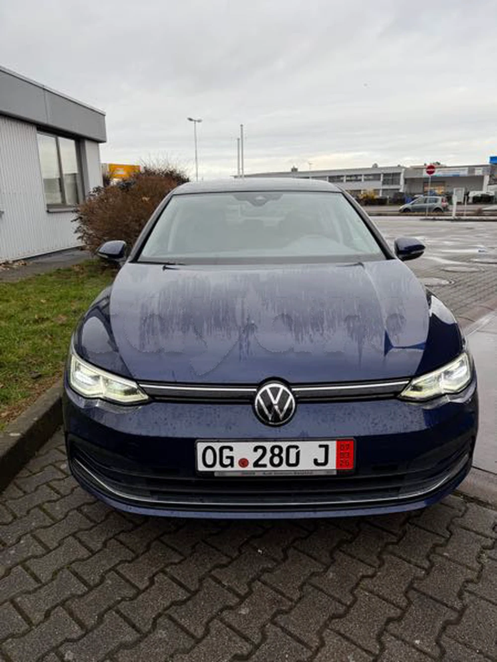 Carte voiture Volkswagen Golf 8