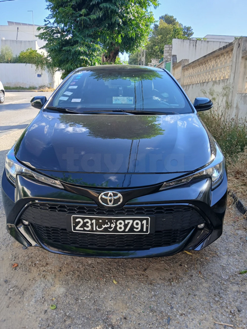 Carte voiture Toyota Corolla