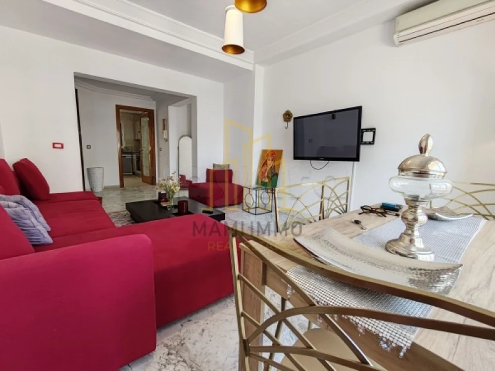 A Louer un appartement S+2 meublé au Lac 2