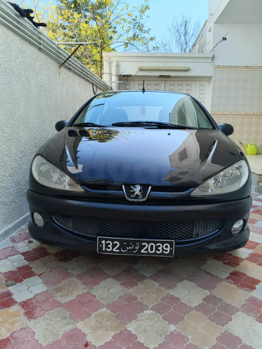 Carte voiture Peugeot 206