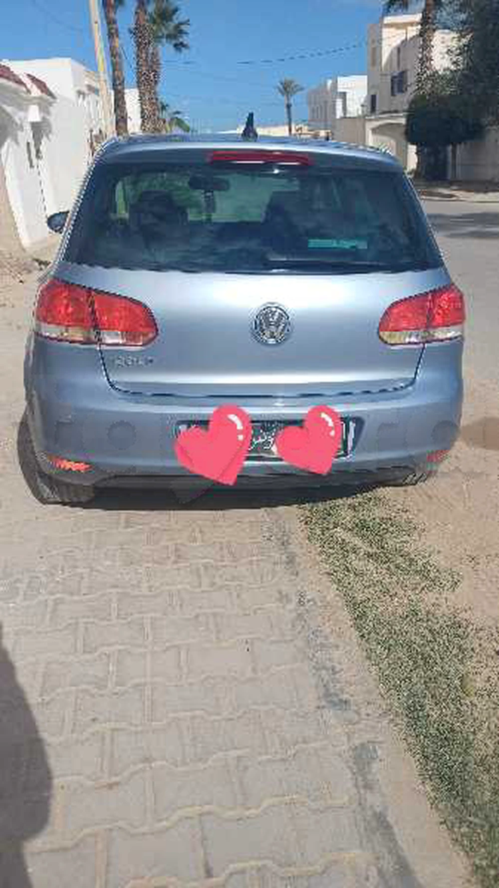 Carte voiture Volkswagen Golf 6