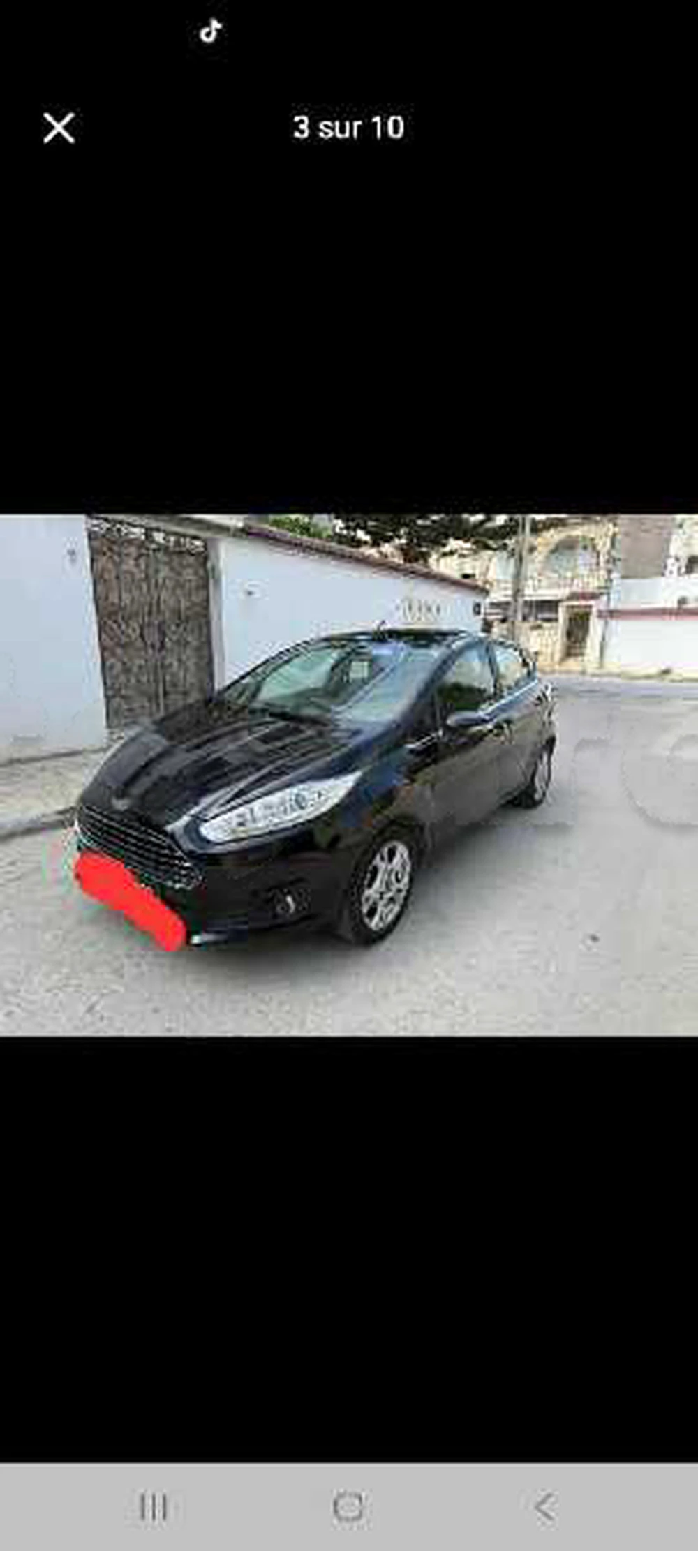 Carte voiture Ford Fiesta