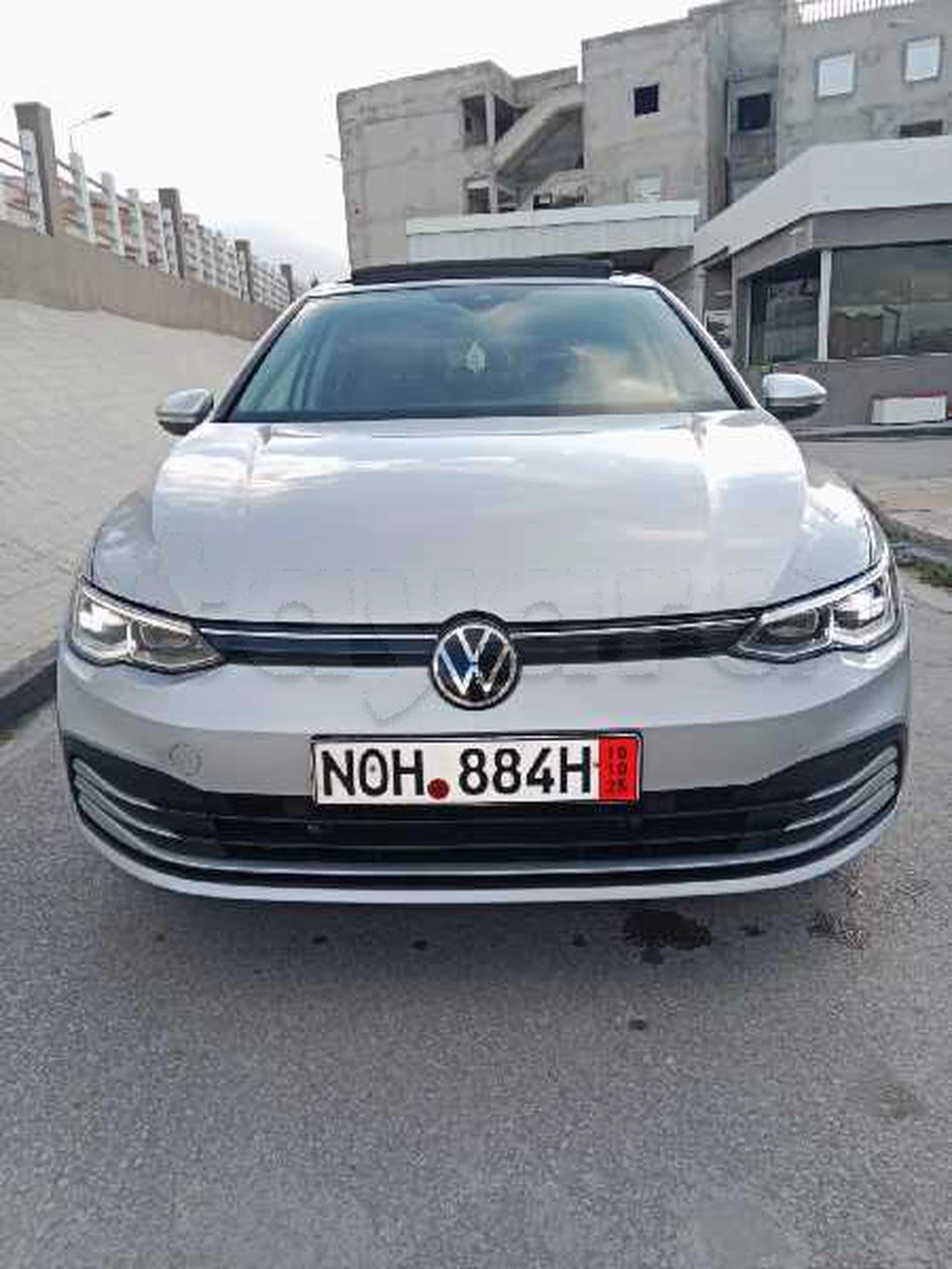 Carte voiture Volkswagen Golf 8