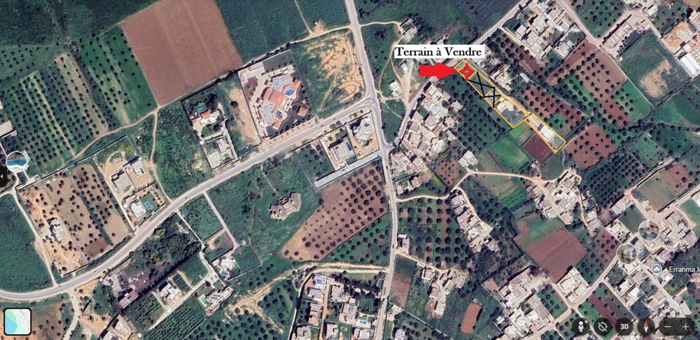 terrain pour Villa dans une résidence privée