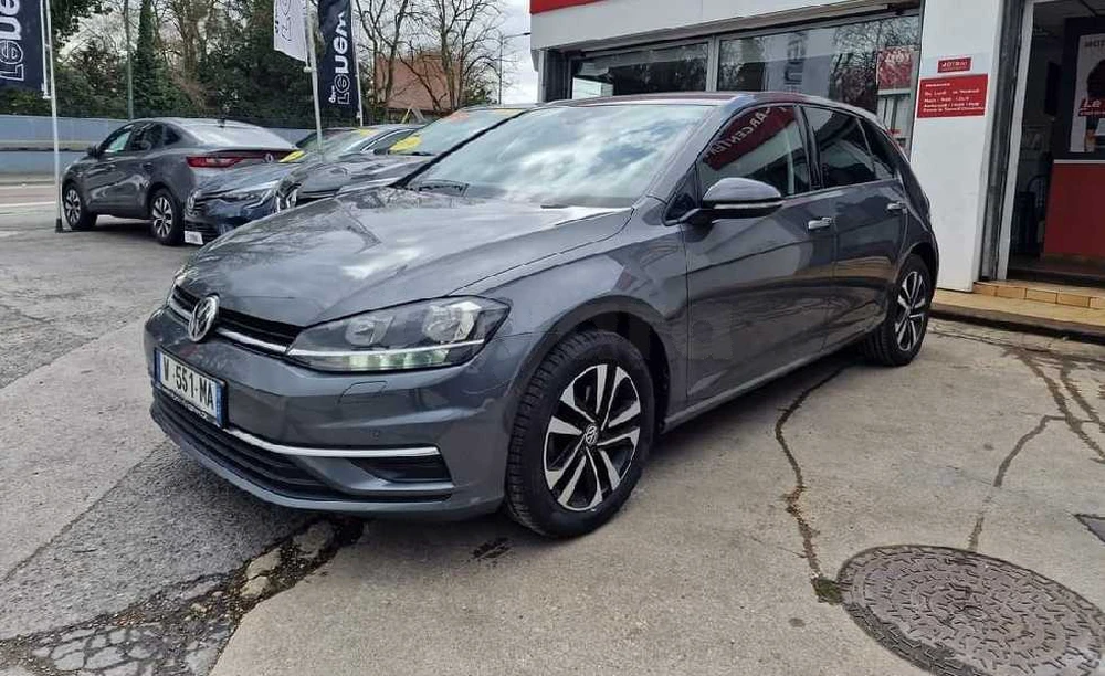 Carte voiture Volkswagen Golf