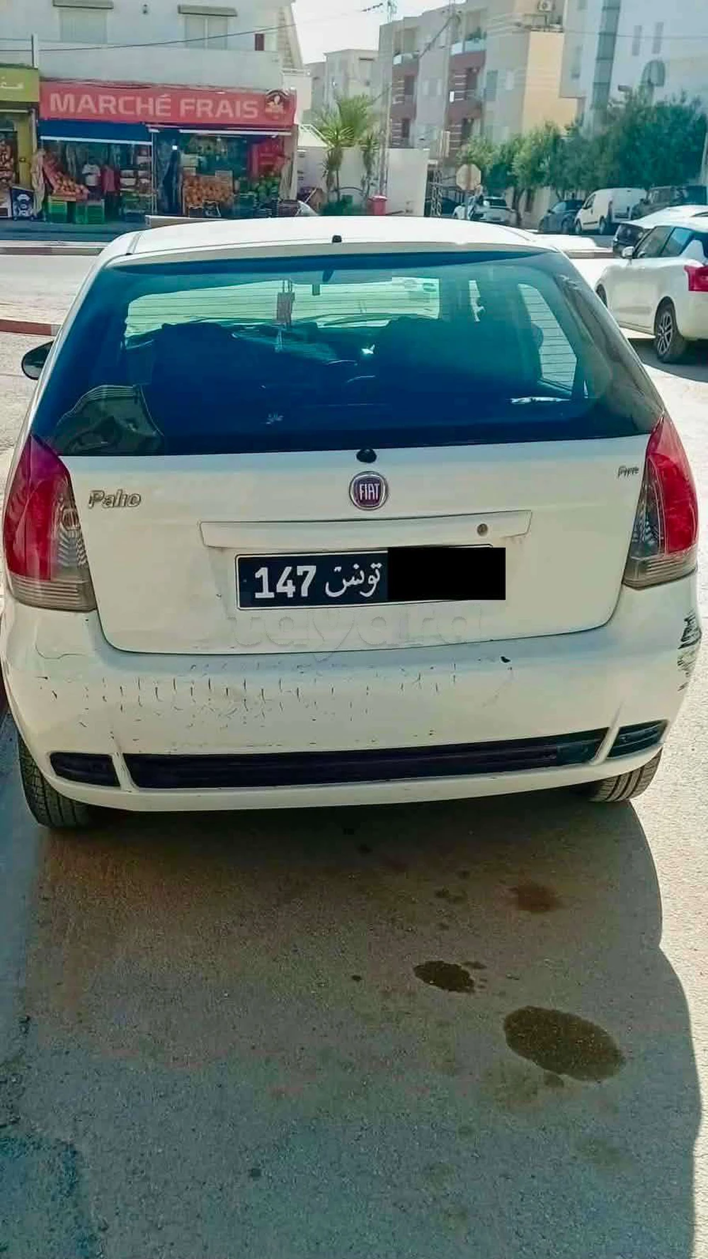 Carte voiture Fiat Palio
