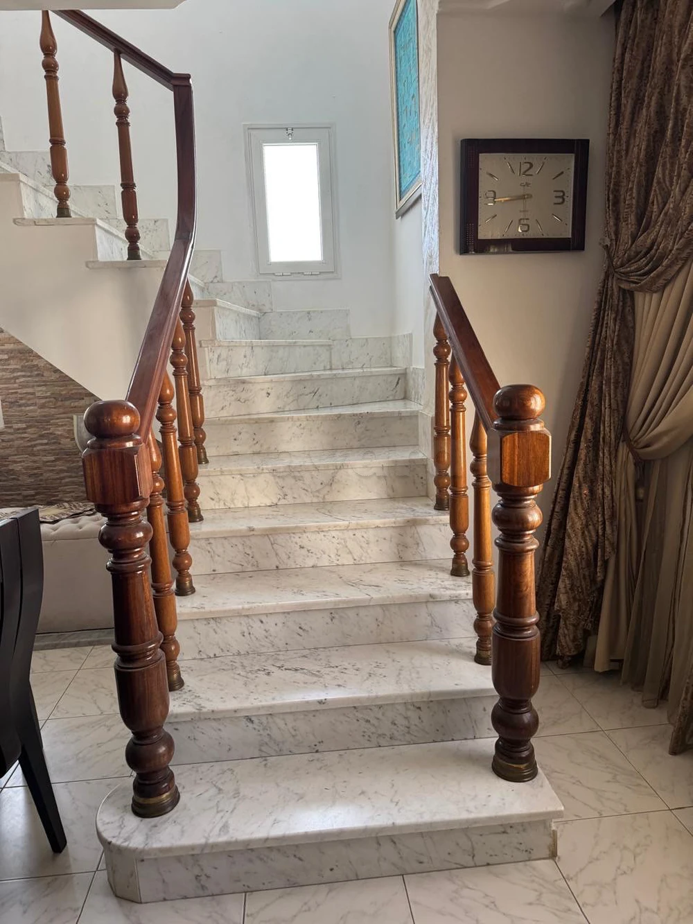 Garde corps d'escalier