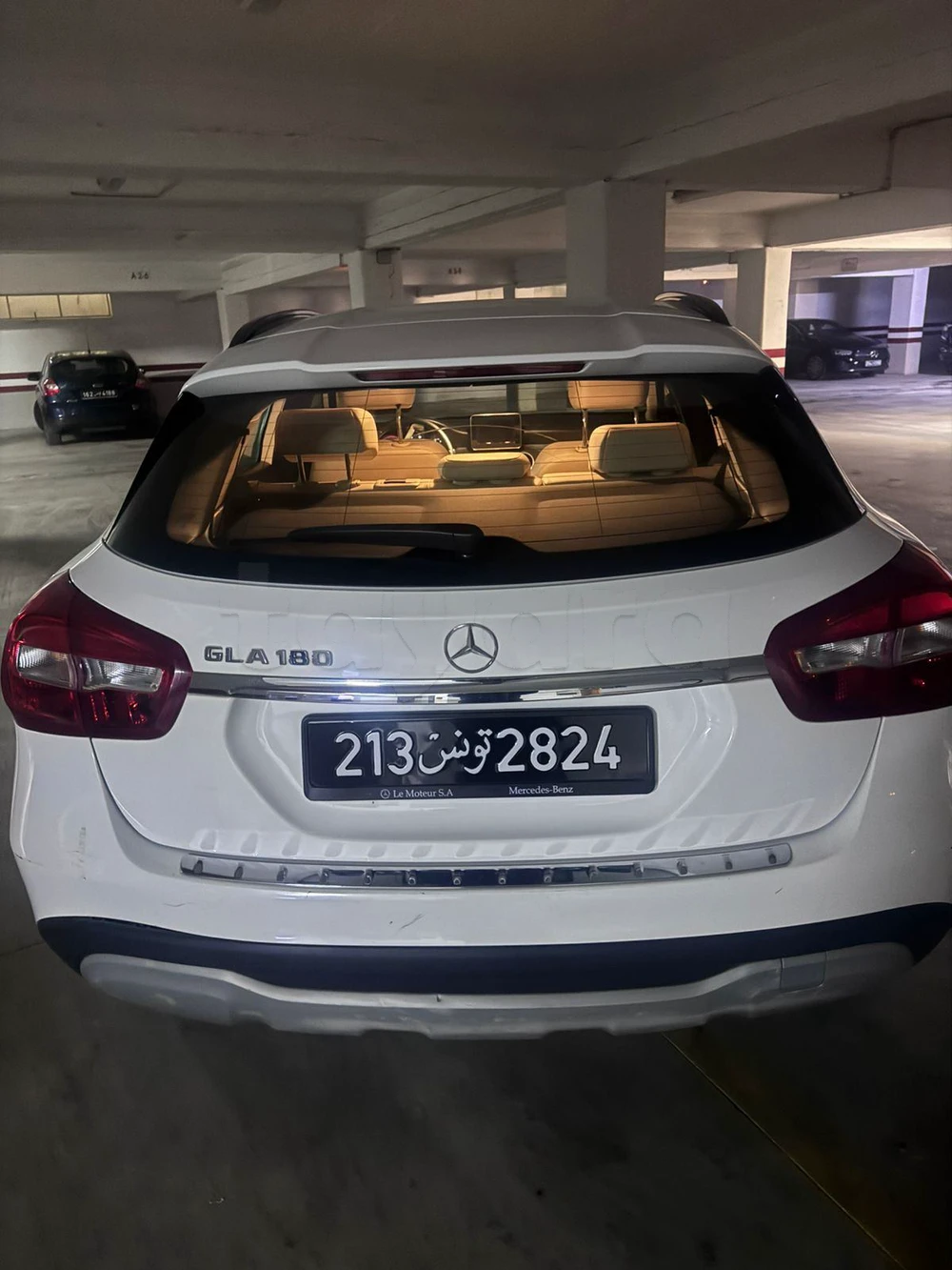 Carte voiture Mercedes-Benz Classe GLA