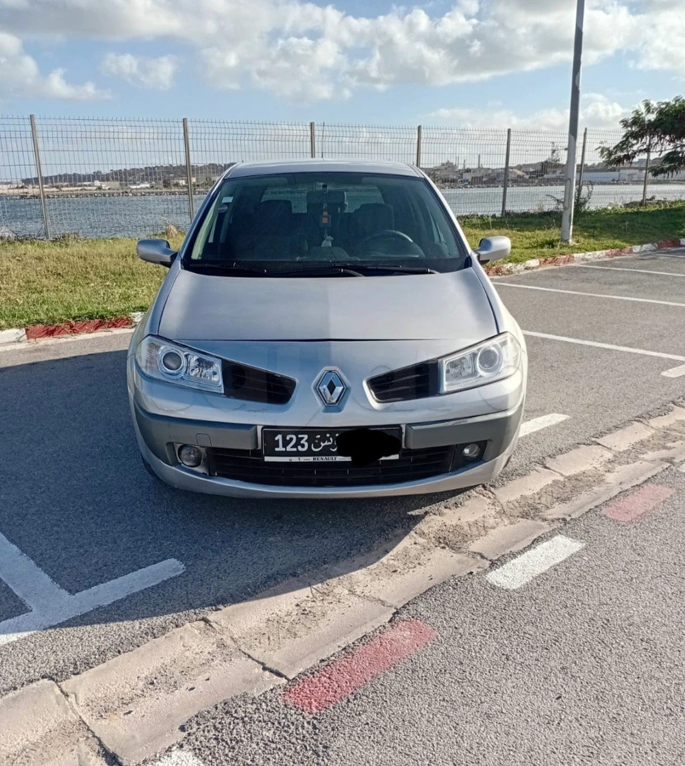 Carte voiture Renault Megane