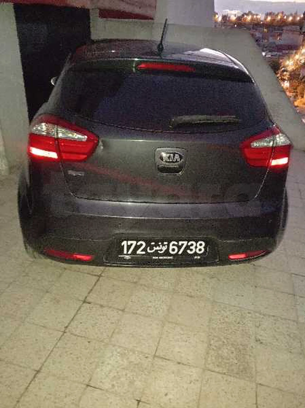 Carte voiture Kia Rio