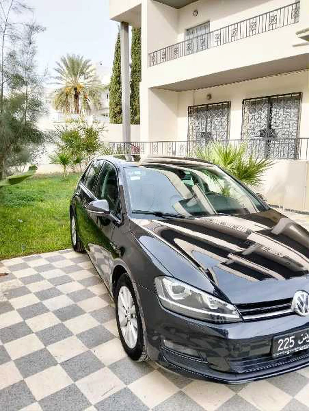 Carte voiture Volkswagen Golf 7