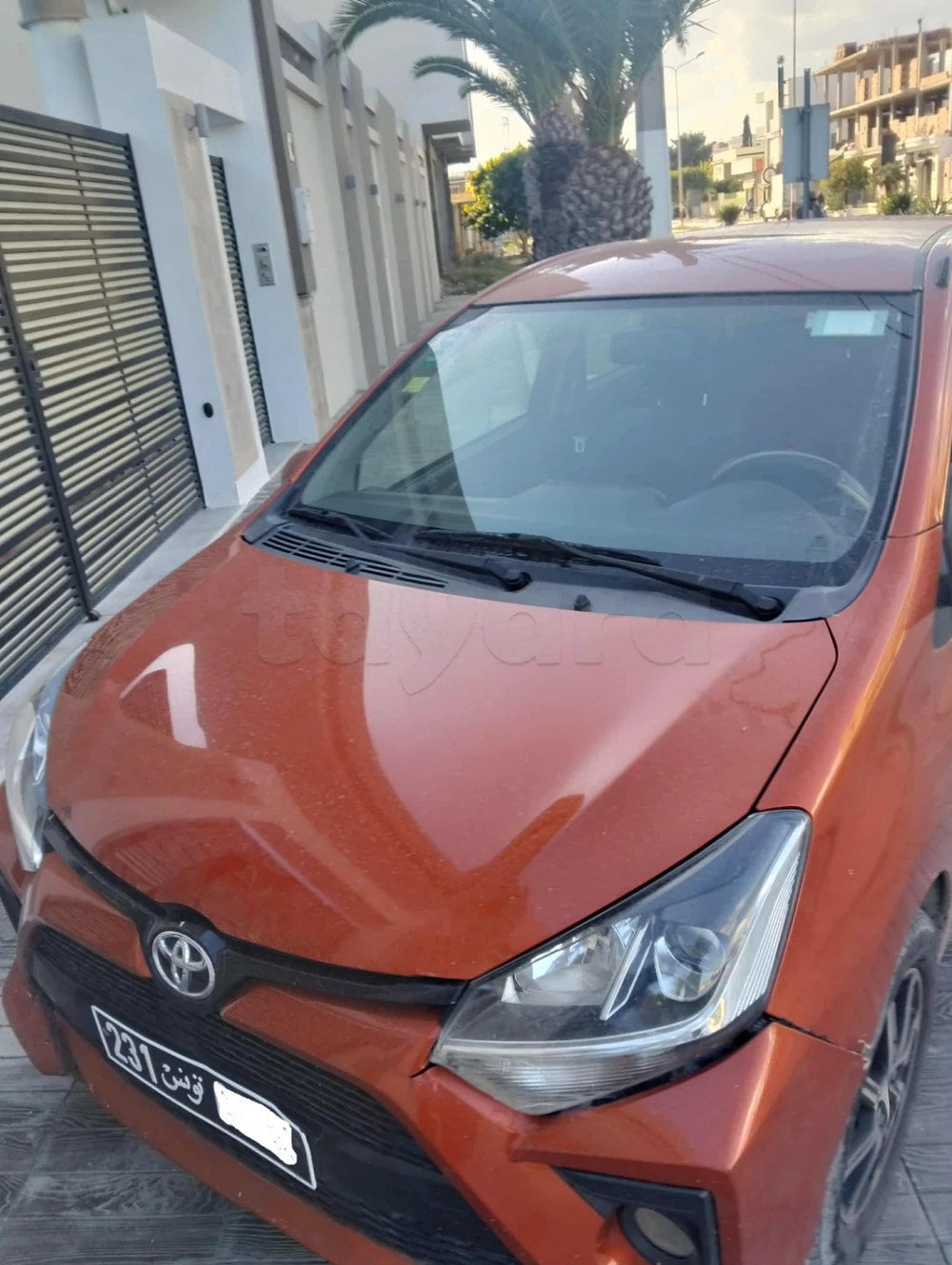 Carte voiture Toyota Aygo