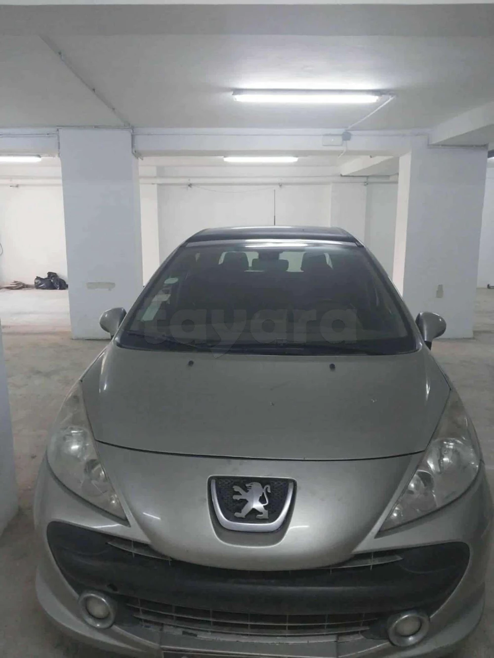 Carte voiture Peugeot 207