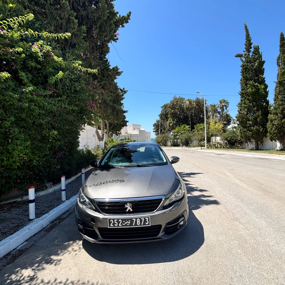 Carte voiture Peugeot 308