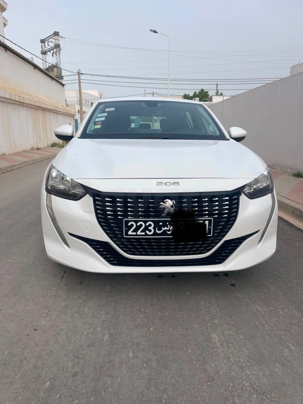 Carte voiture Peugeot 208