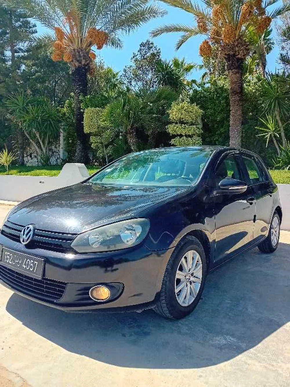 Carte voiture Volkswagen Golf 6