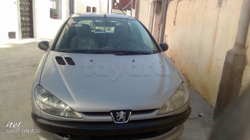 Carte voiture Peugeot 206