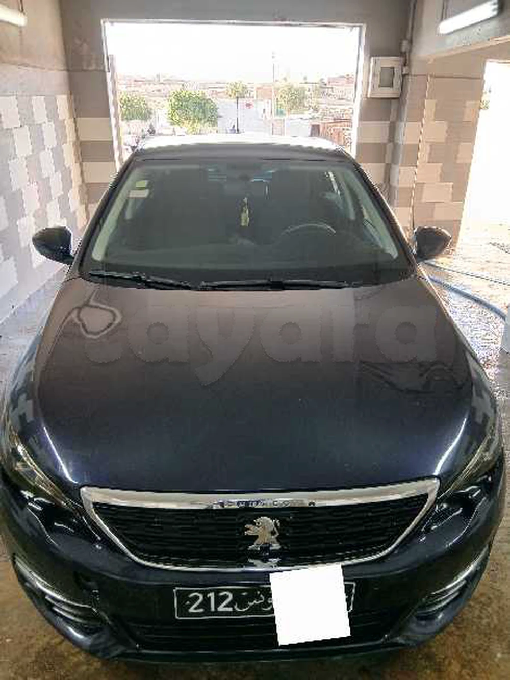 Carte voiture Peugeot 308