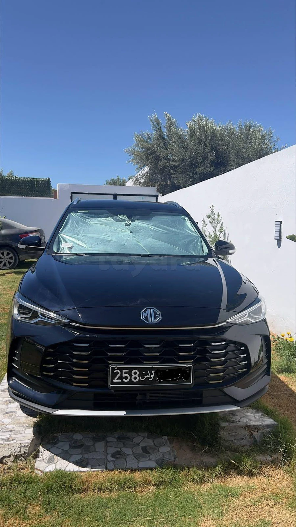 Carte voiture MG ZS