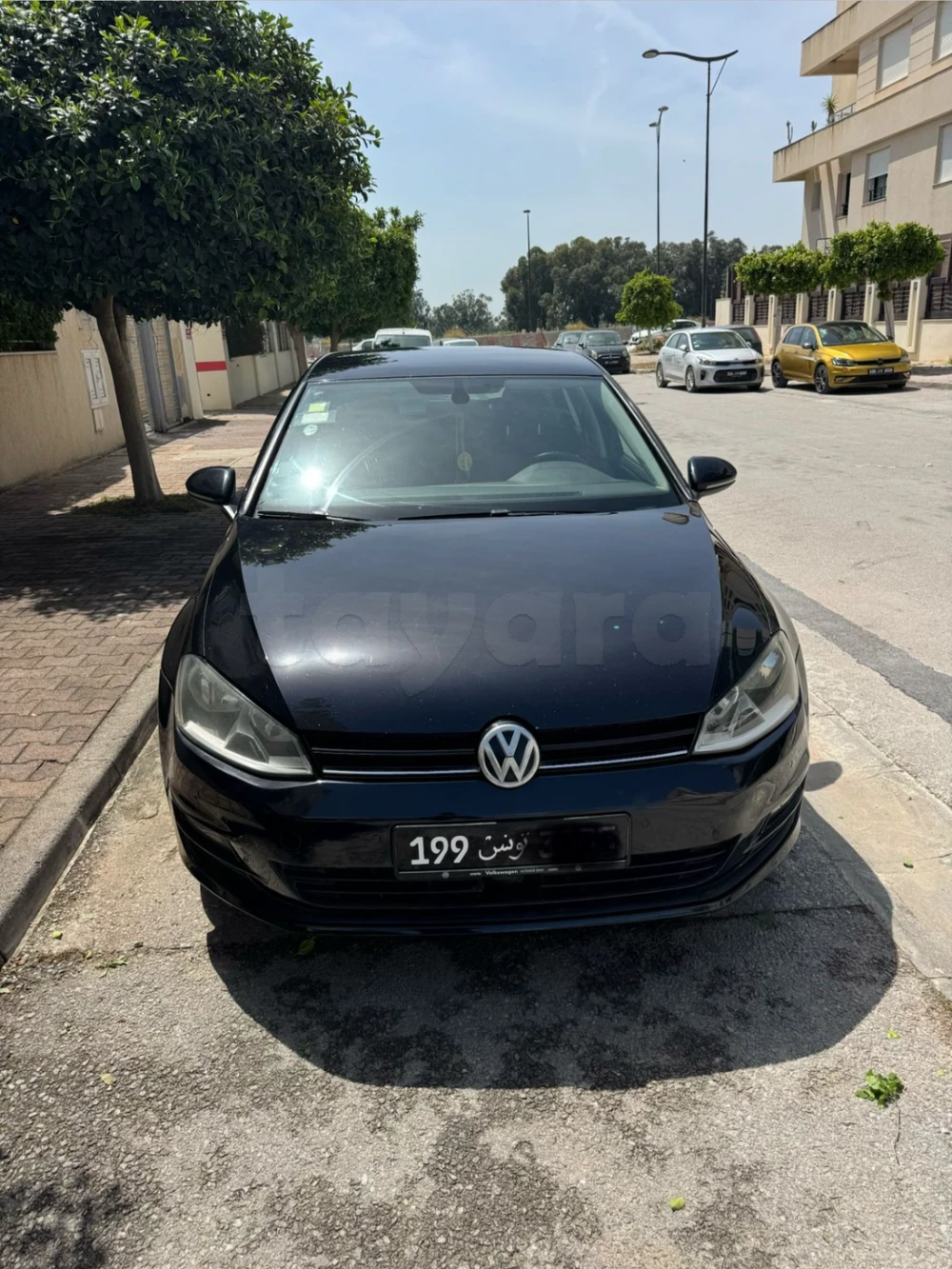 Carte voiture Volkswagen Golf