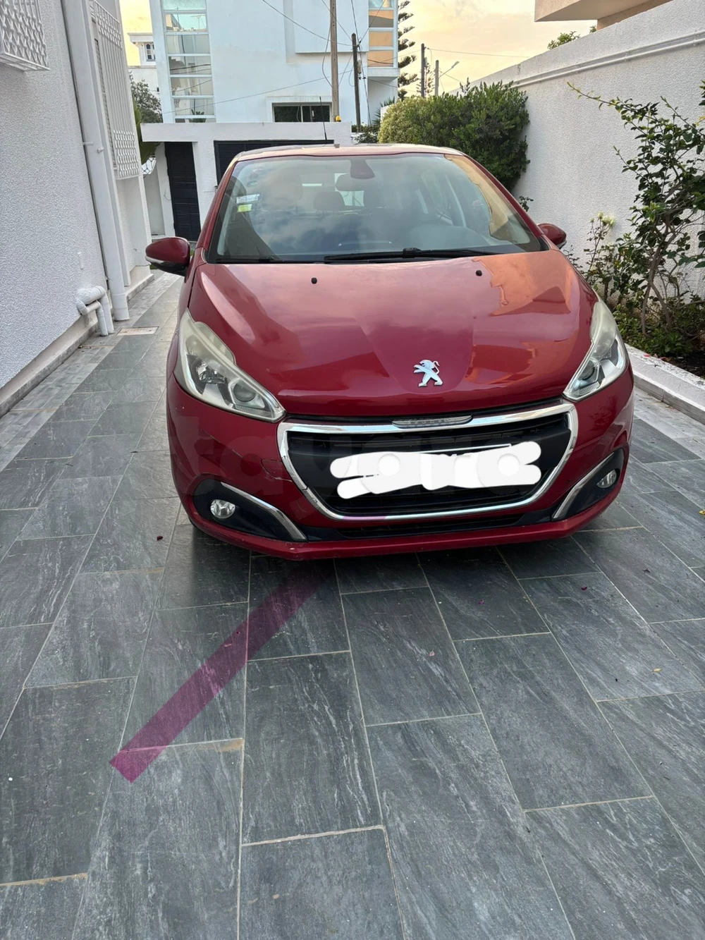 Carte voiture Peugeot 208