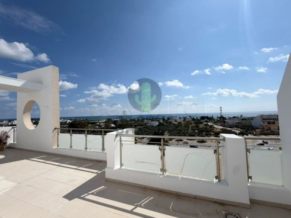 À vendre: S+2 Vue sur mer avec une terrasse à cité el wafa,Nabeul