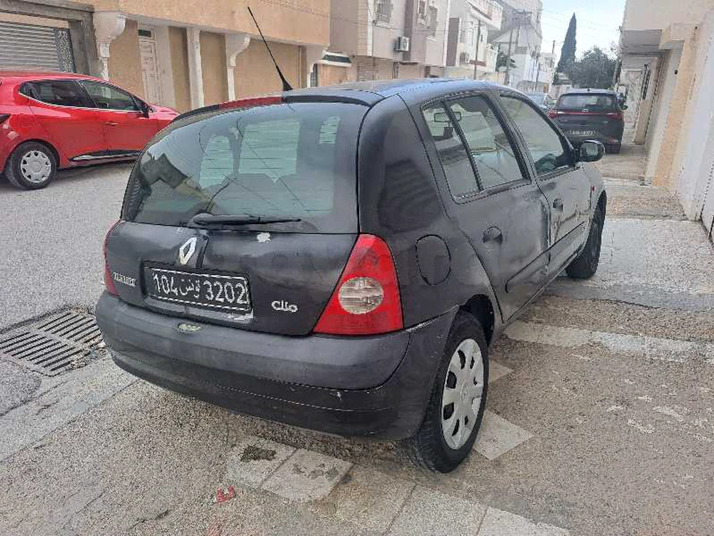 Carte voiture Renault Clio