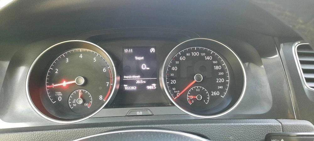 Carte voiture Volkswagen Golf 7