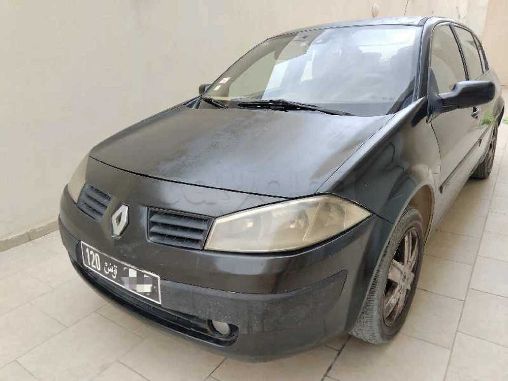 Carte voiture Renault Megane