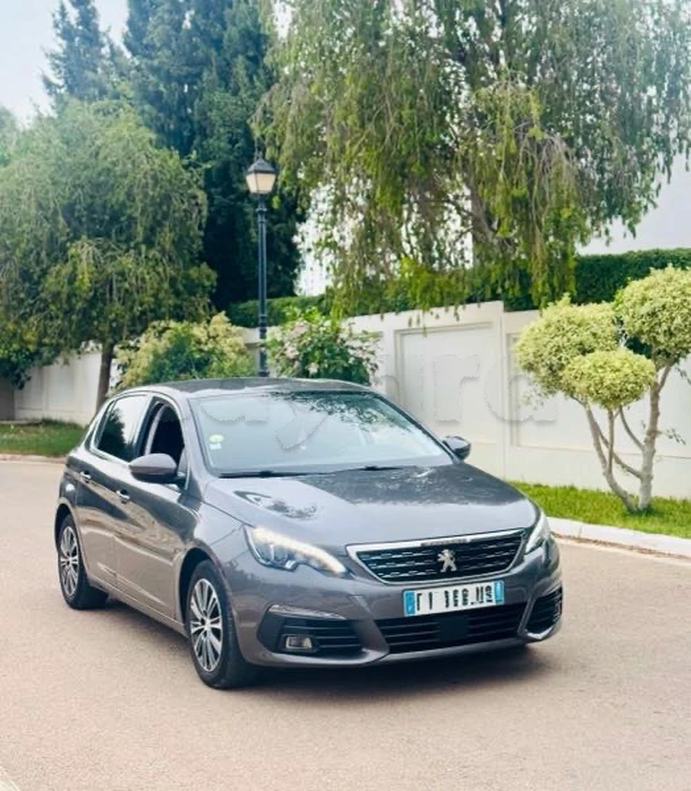 Carte voiture Peugeot 308