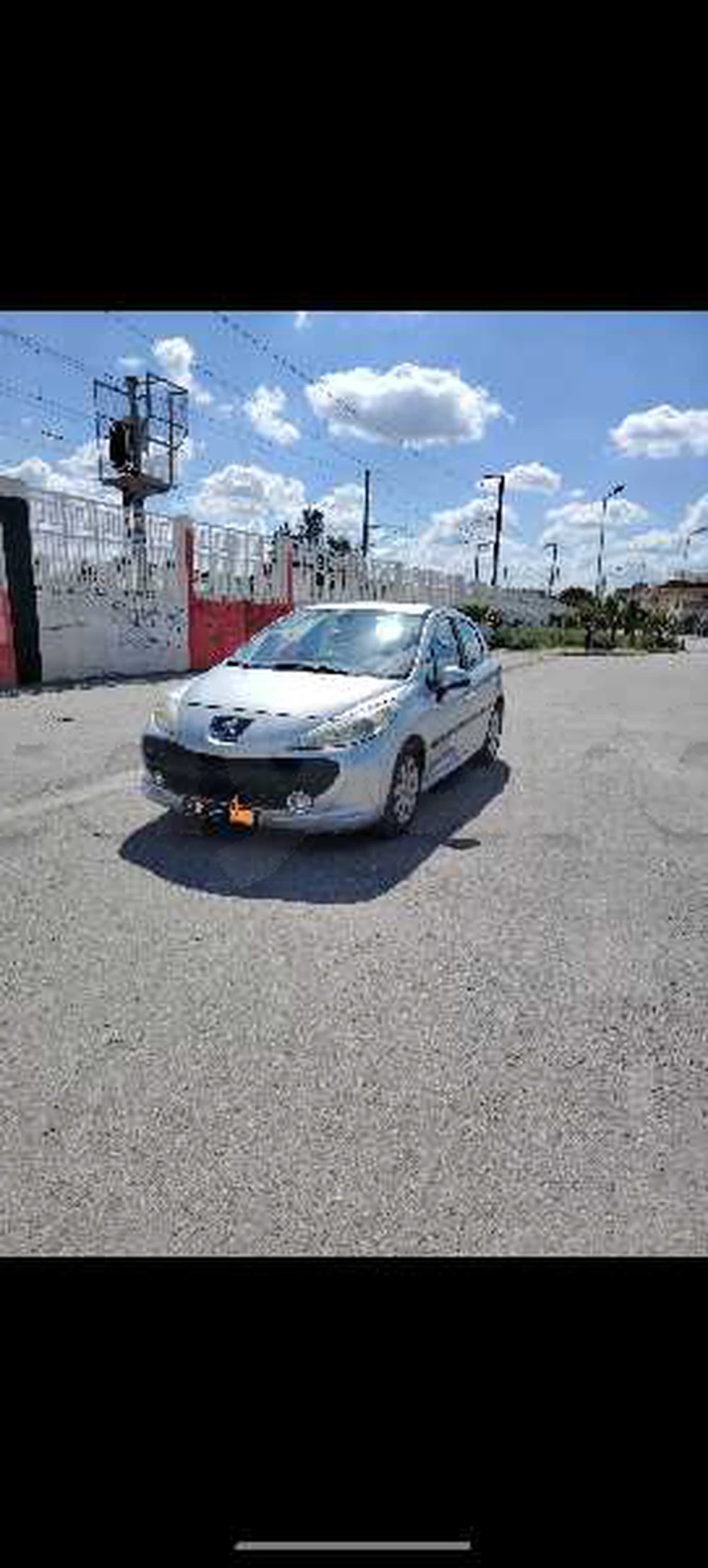 Carte voiture Peugeot 207