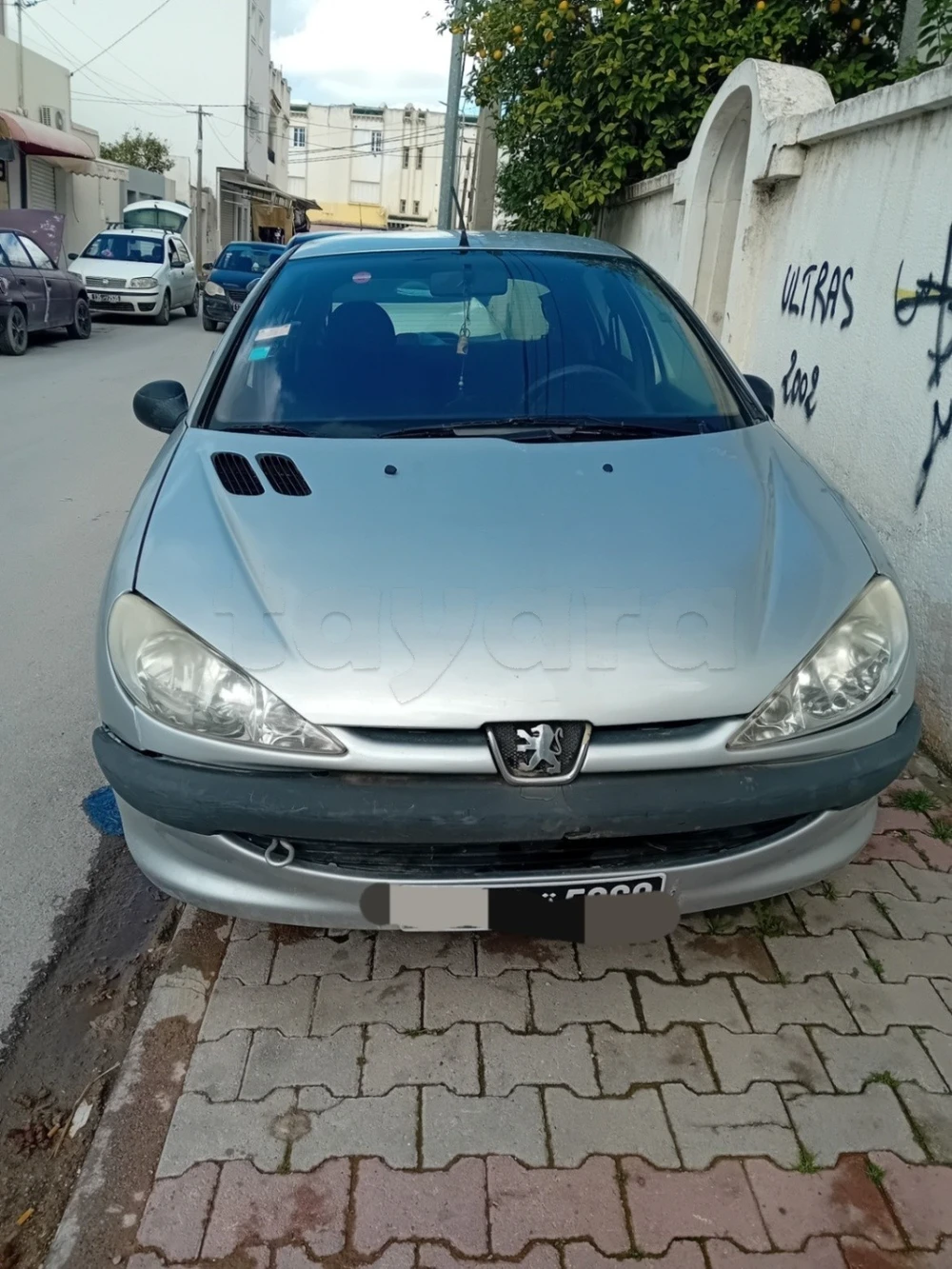 Carte voiture Peugeot 206