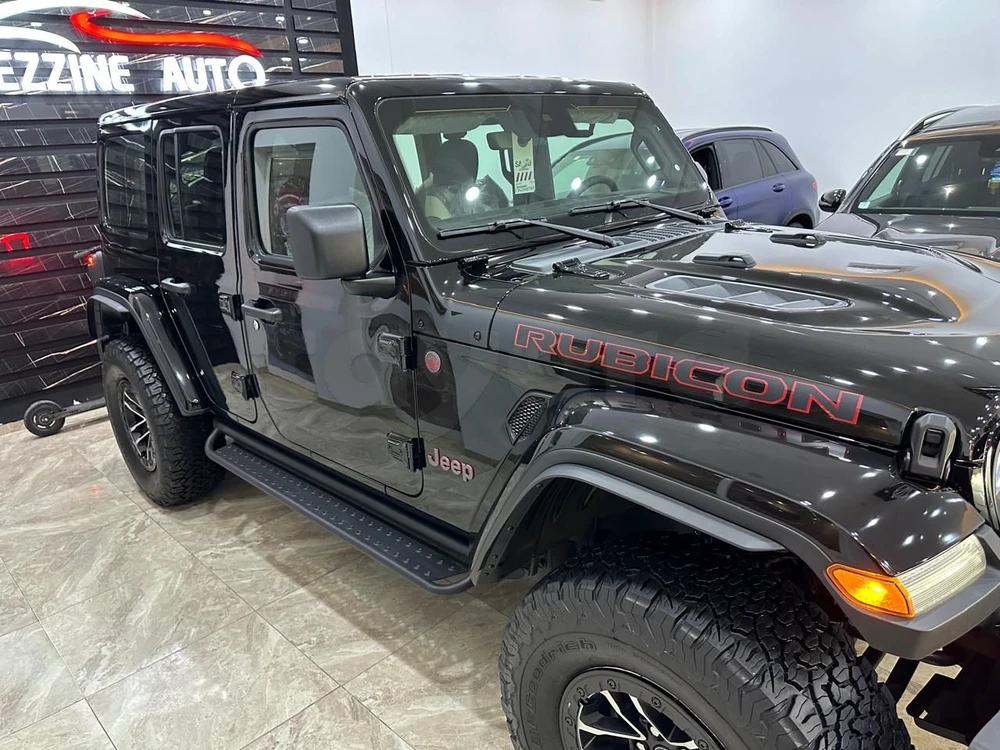 Carte voiture Jeep Wrangler