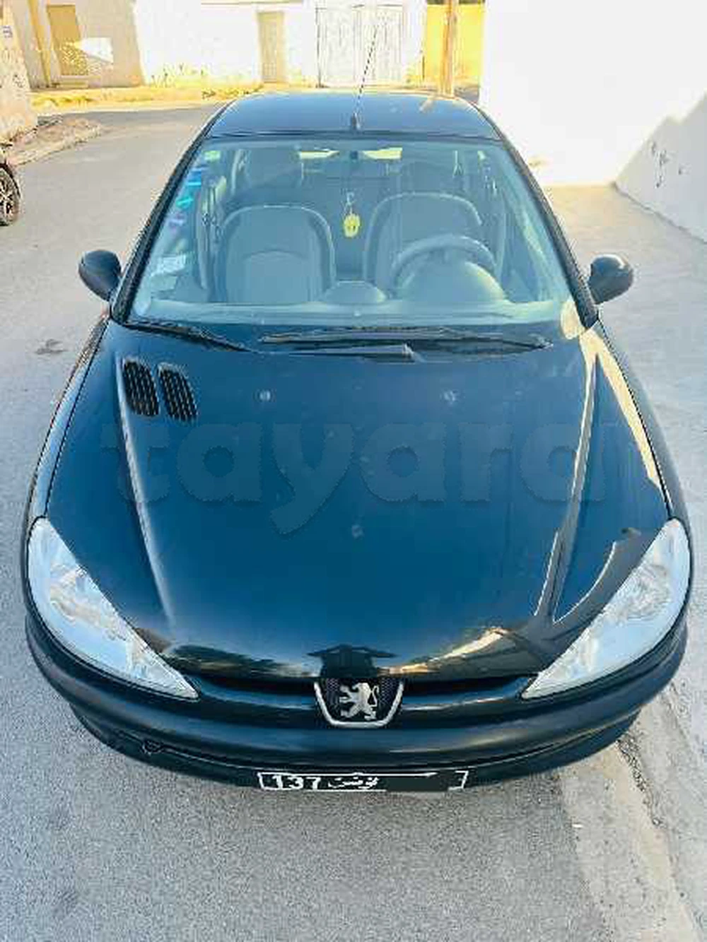 Carte voiture Peugeot 206