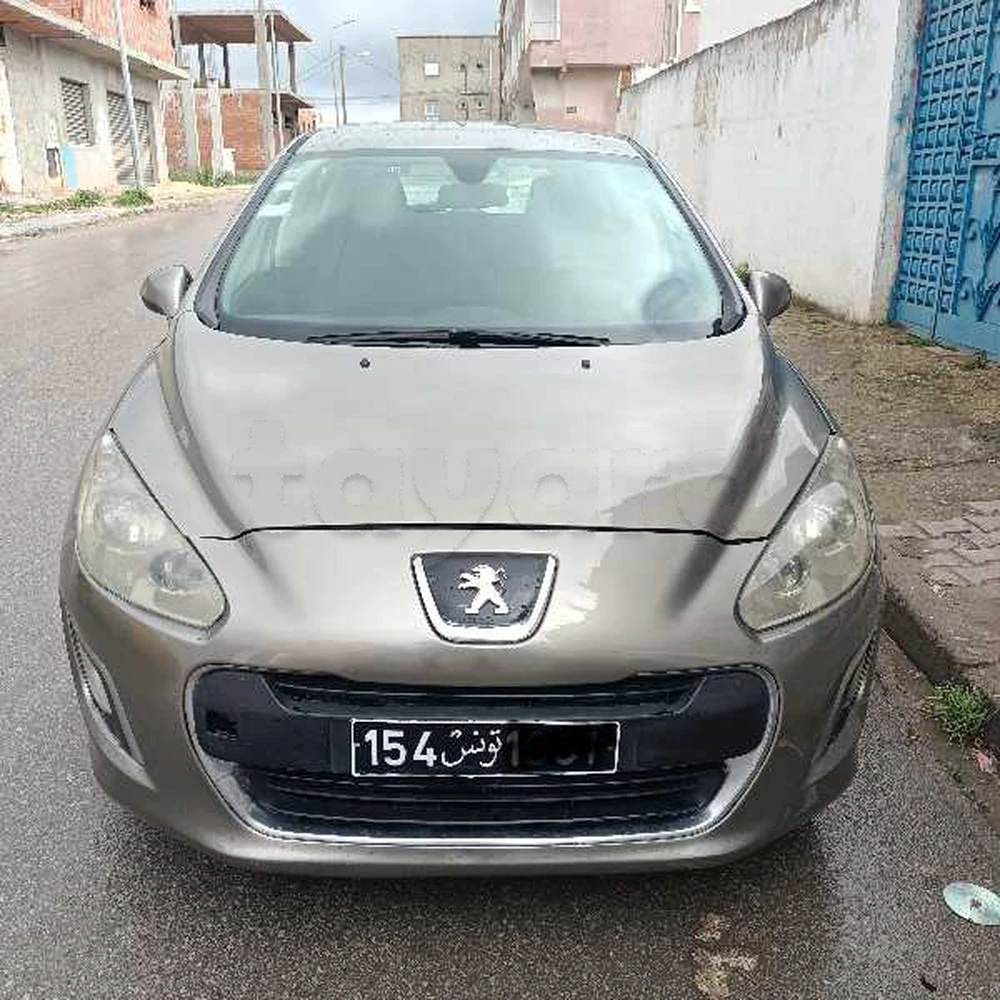 Carte voiture Peugeot 308