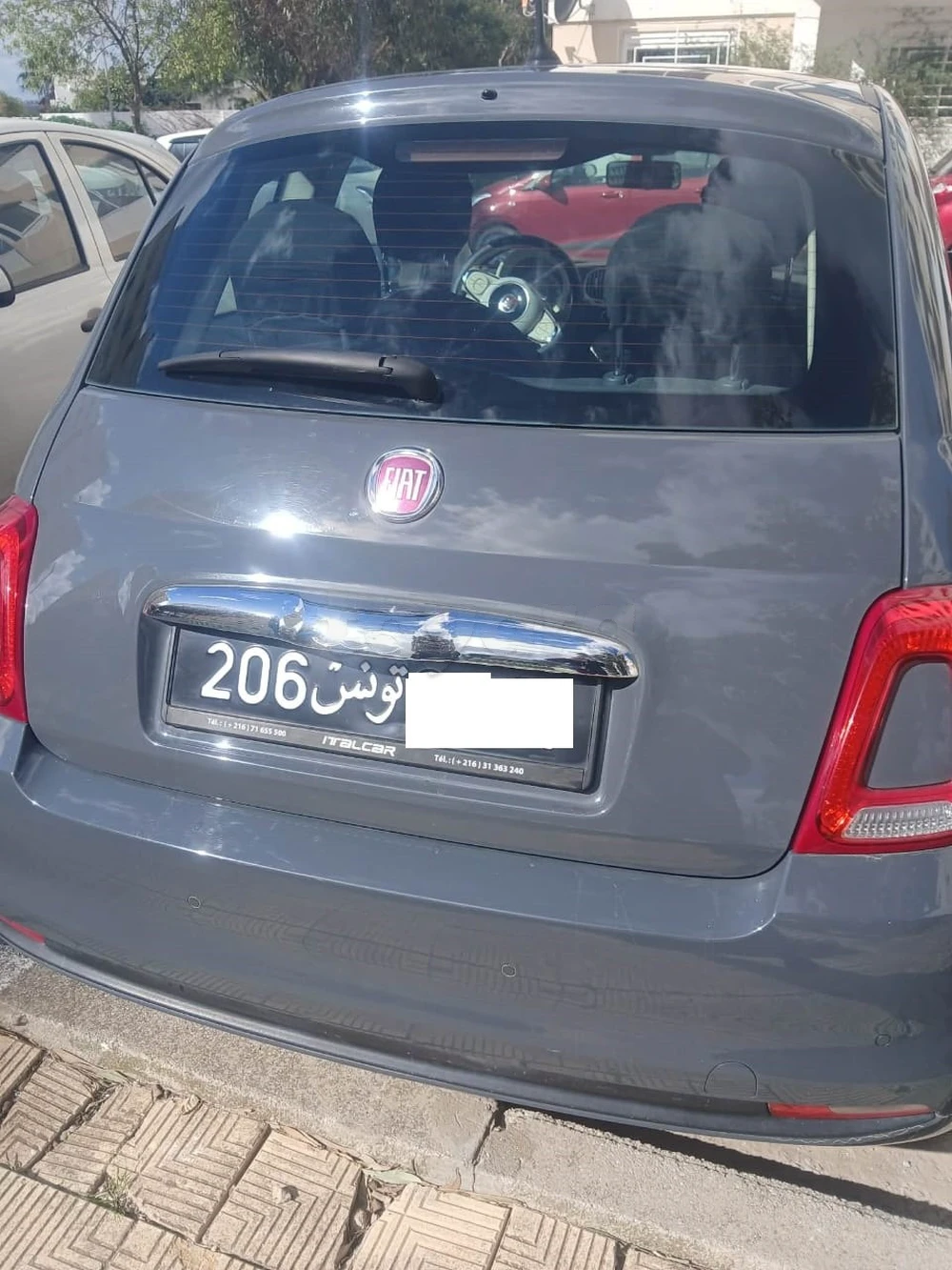 Carte voiture Fiat 500